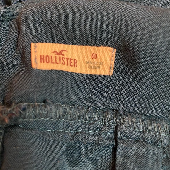 Hollister Green Blue Lace Halter Dress - Picture 4 of 4